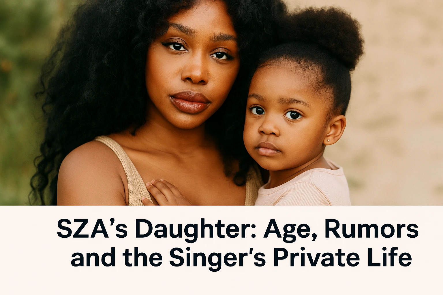 SZA Daughter